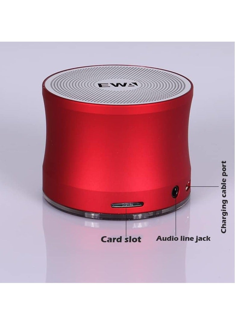 EWA مكبر صوت بلوتوث EWA 109PRO محمول معدني مكبرات صوت HIFI لاعب موسيقى لاسلكي بطاقة صوت قوية تشغيل مكبر الصوت (أزرق) - Image 4
