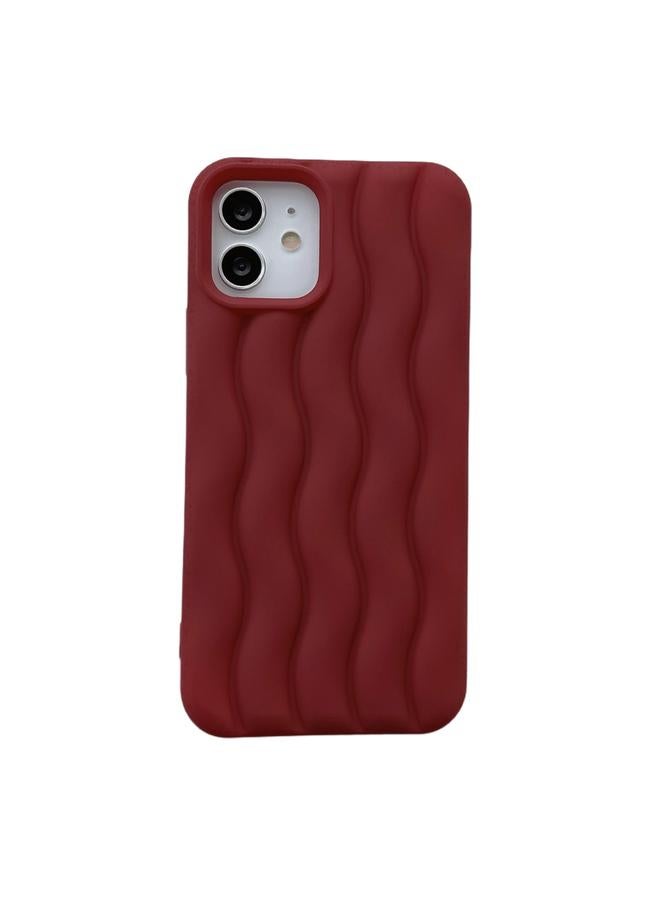 اس-توب جراب لهاتف iPhone 13 Pro، جراب هاتف بتصميم موجة مائية ثلاثية الأبعاد - Image 2