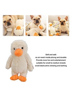 Zerodis Zerodis Dog Plush Duckling Sounding Toy, Squeak Plush Duck Dog Toy Doggies Teething Puppy Chew Toy for Small Medium Dogs(S)  - Image 4