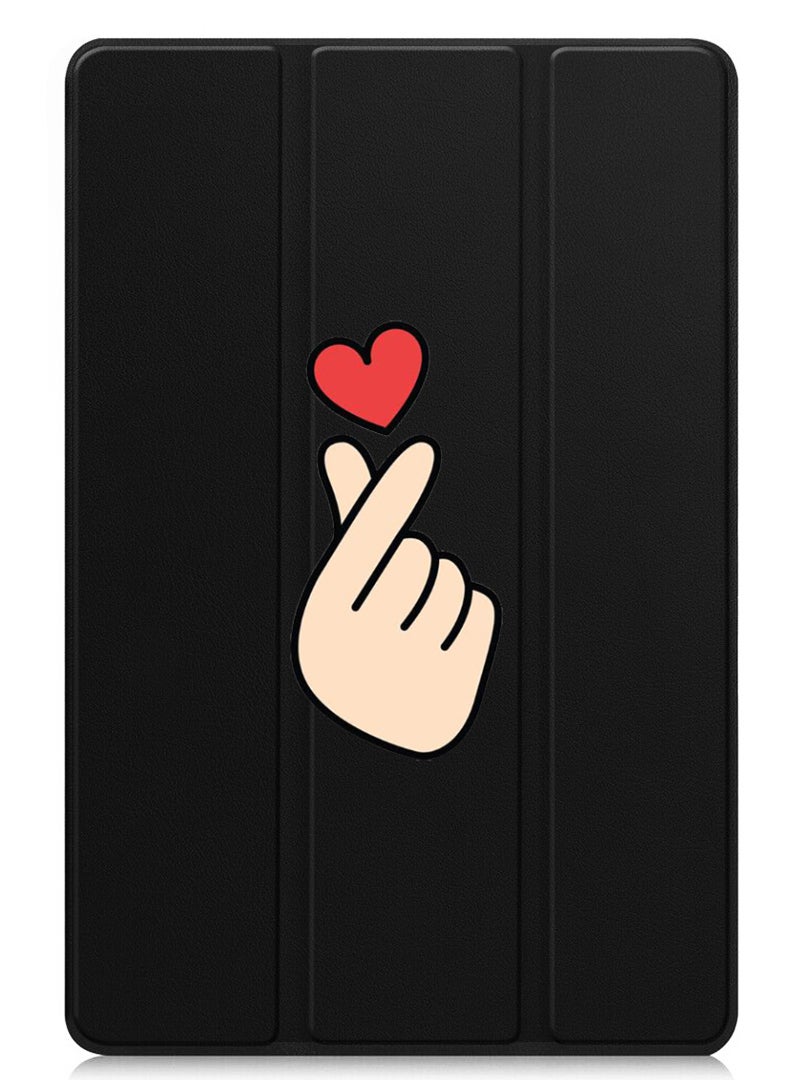 Theodor Protective Flip Case For Huawei MatePad 11.5 S (2024) With Trifold Stand Auto Wake Sleep Shockproof Cover Snap Love - Image 1