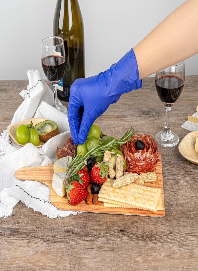 Restaurantware Cater Tek 11.8 x 7 Inch Charcuterie Boards 10 Faux Wood Cheese Boards - WIth Handle Stackable Paper Cardboard Charcuterie Boards Disposable For Serving At Catered Events - Image 5