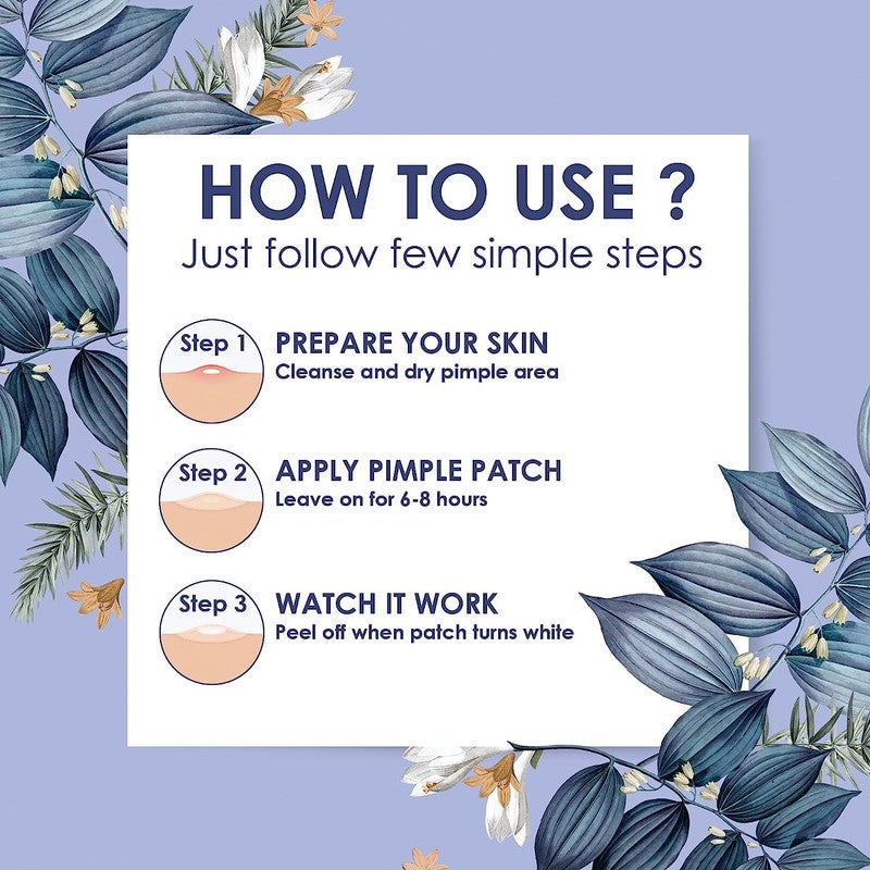 VOIISH Acne Pimple Patches, Pack of 36 for All Skin Types - Image 3