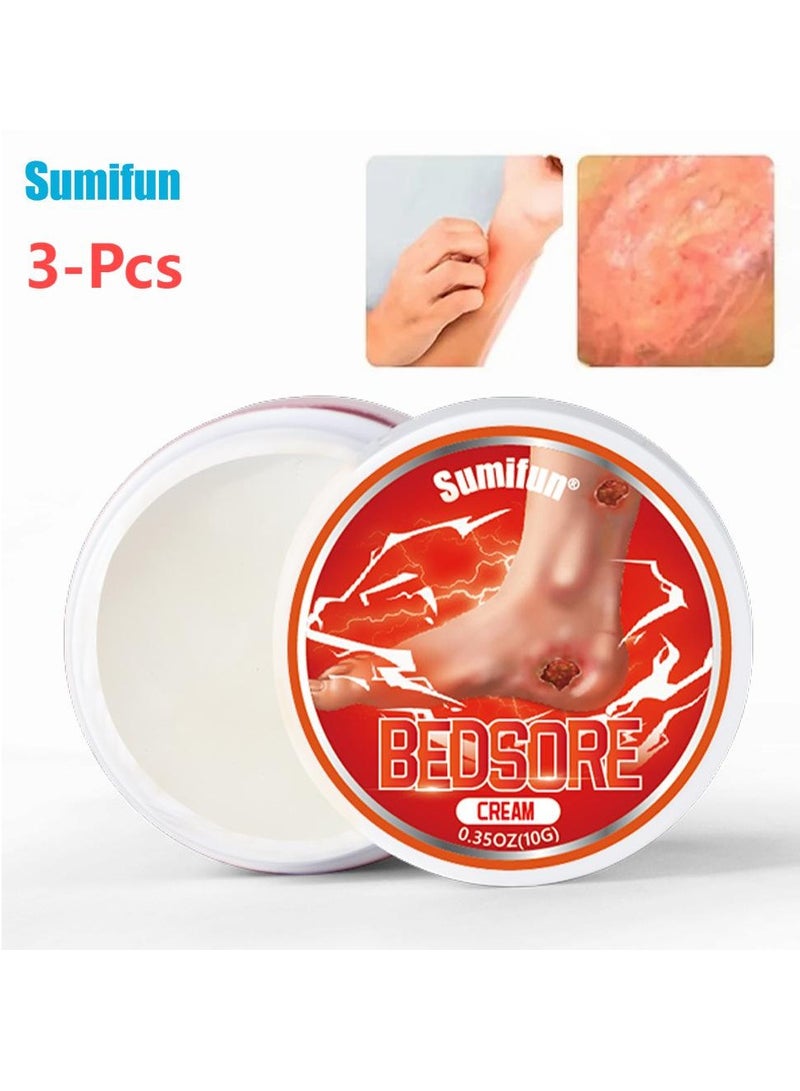 سوميفون كريم قرح الفراش، 3 قطع، سريع الاختراق لإصلاح قرح الفراش، فعال في شفاء قرح الفراش - Image 1