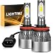 WISONDAP Bulb 6500K Cool White 60000LM 900 Brighter 11 Beam Plug and Play IP68 Waterproof OffRoad Lights Pack of 2 - Image 2