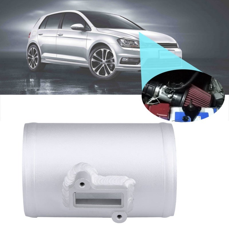 Air Flow Sensor Adapter: Premium Aluminum Alloy, High Temp & Corrosion Resistance, Fuel Efficient & Power Increase - Easy Install Maf Sensor Mount for Ford Intake Systems - Image 1