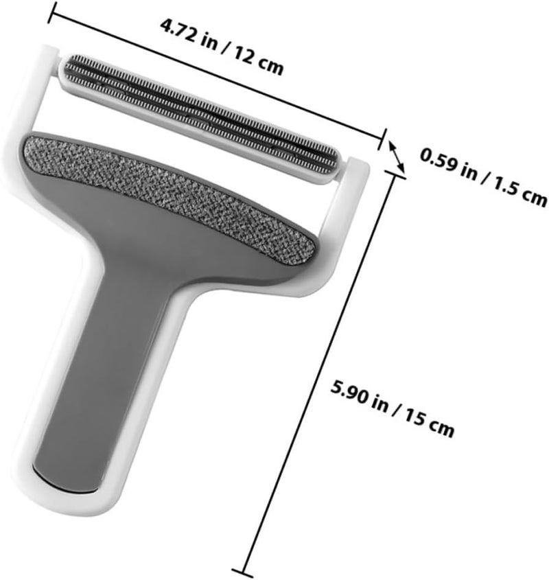 Generic Reusable Pet Hair Remover Lint Remover for Clothes and Furniture Manual Fabric Fuzz Shaver Brush for Coats Sofas Carpets and Wool Sweaters for Home Cleaning - Image 2