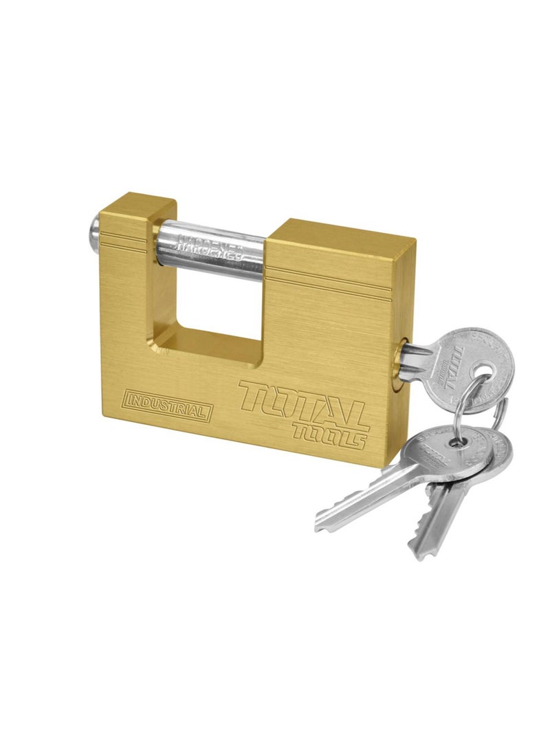 إس إم قفل نحاس مستطيل 60 مم توتال