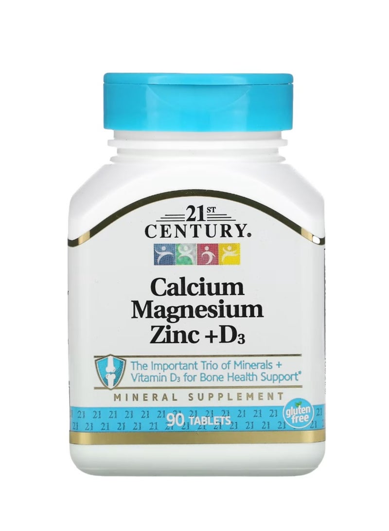 كالسيوم ومغنيسيوم وزنك + د3 90 قرصًا - Image 1