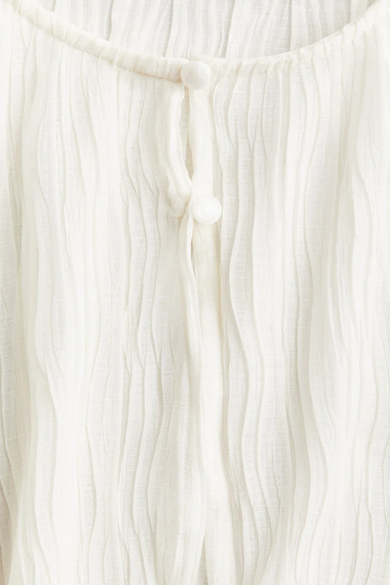 H&M Crinkled blouse