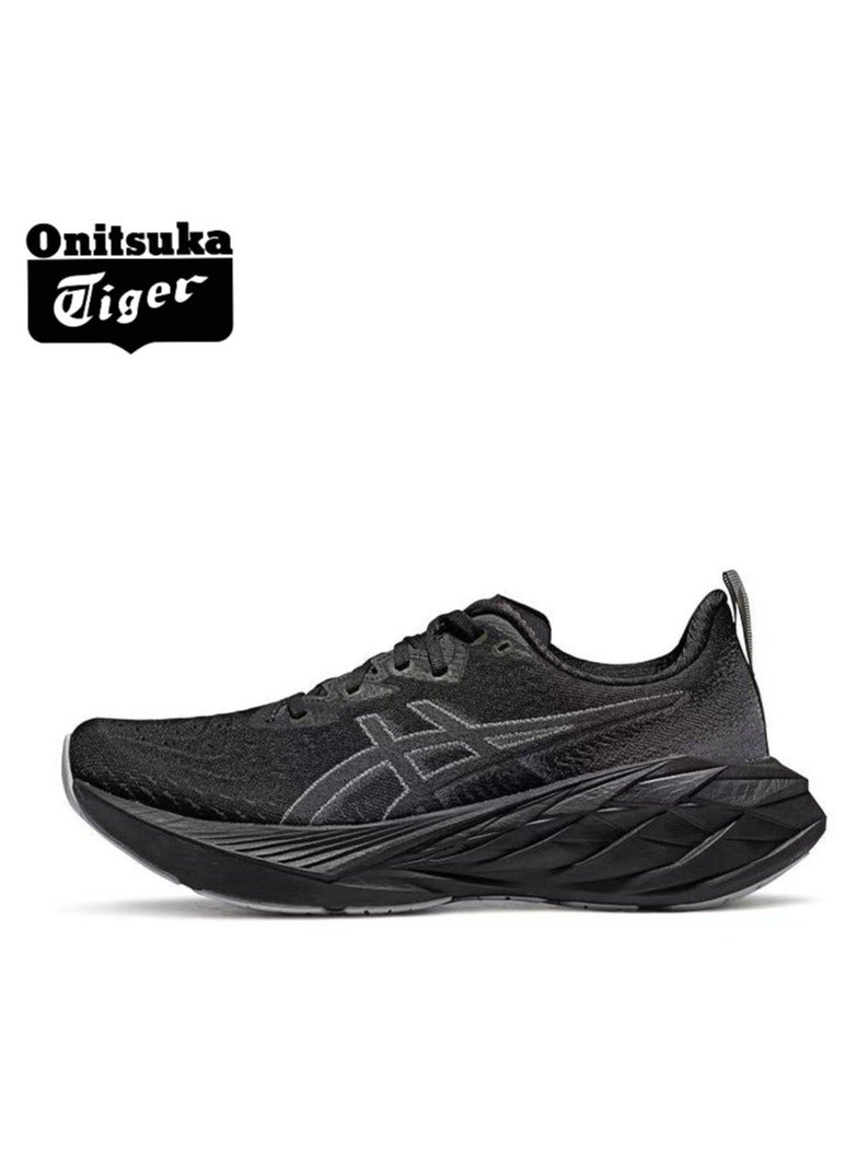 Onitsuka Tiger Outdoor Running Shoes Black for Beginner Runners/Marathon/Long Distance Running for Men/Women/Students - Image 1