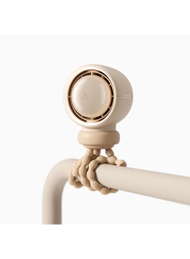 جيسيو لايف مروحة عربة الأطفال Life2 4000 مللي أمبير - بني - Image 1