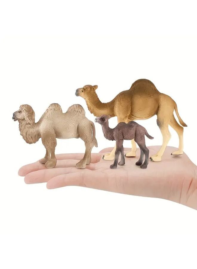 تمثال جمل واقعي في الصحراء نموذج 130 جمل كبير لعبة تعليمية للتطور المعرفي - Image 5