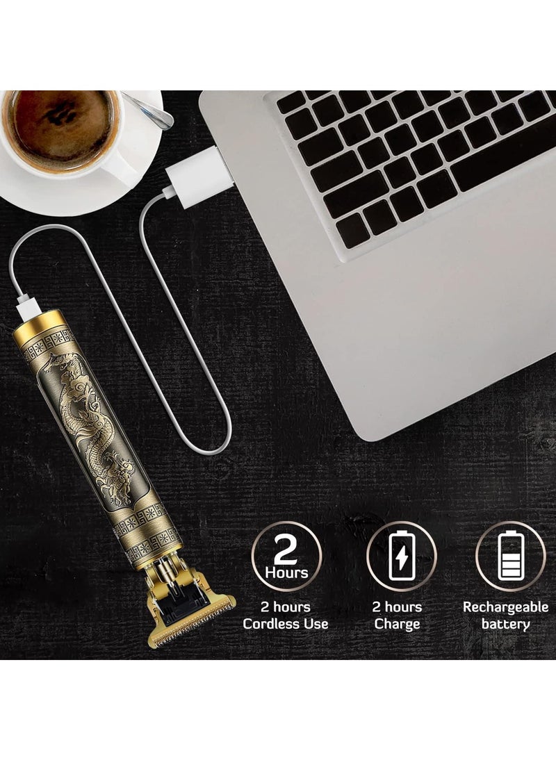 Cool Baby COOLBABY USB Electric Hair Clipper For Men Hair Cutting Machine Rechargeable Man Shaver Trimmer Barber Technical Beard Trimmer - Image 4