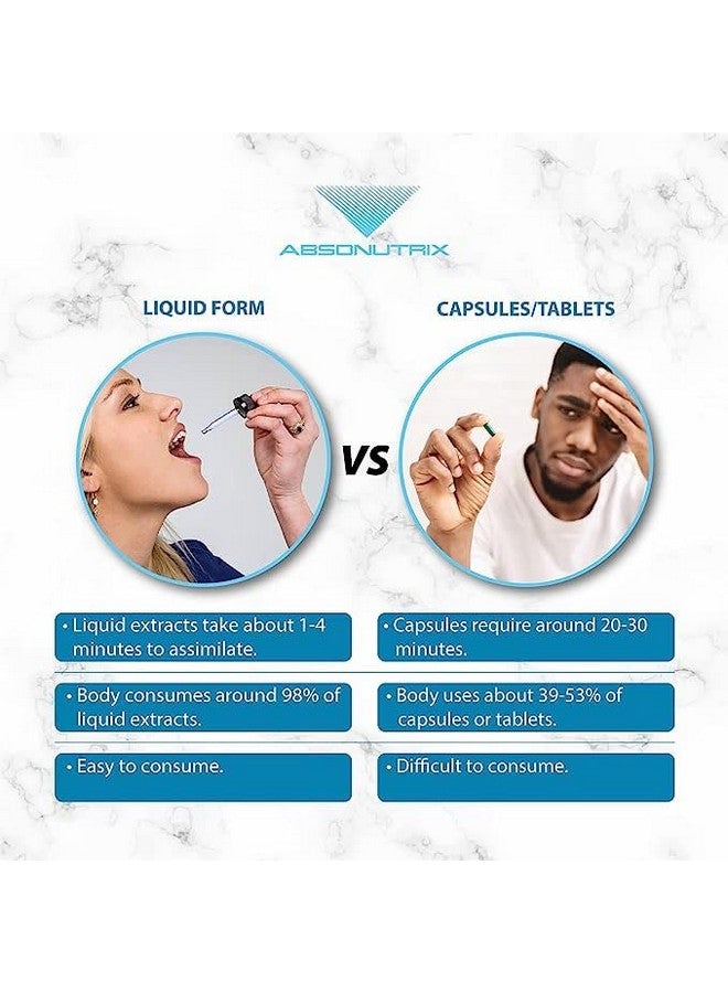 Absonutrix Serrapeptase Enzyme 583Mg 4 Fl Oz 250000 Spu Per Serving 120 Servings High Bioavailability Quick Absorption Thirdparty Tested Gmpcertified Nongmo Crueltyfree Made In Usa - Image 3