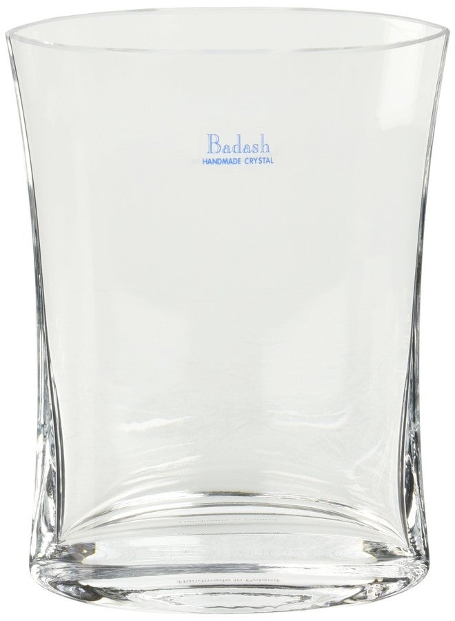 Badash - Riviera European Mouth Blown Crystal Medium Pocket Vase 6.5" - Image 1