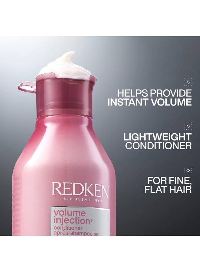 REDKEN Volume Injection Conditioner | Hair Volumizer For Fine Hair | Detangling and Volumizing | 33.8 Fl Oz - Image 2