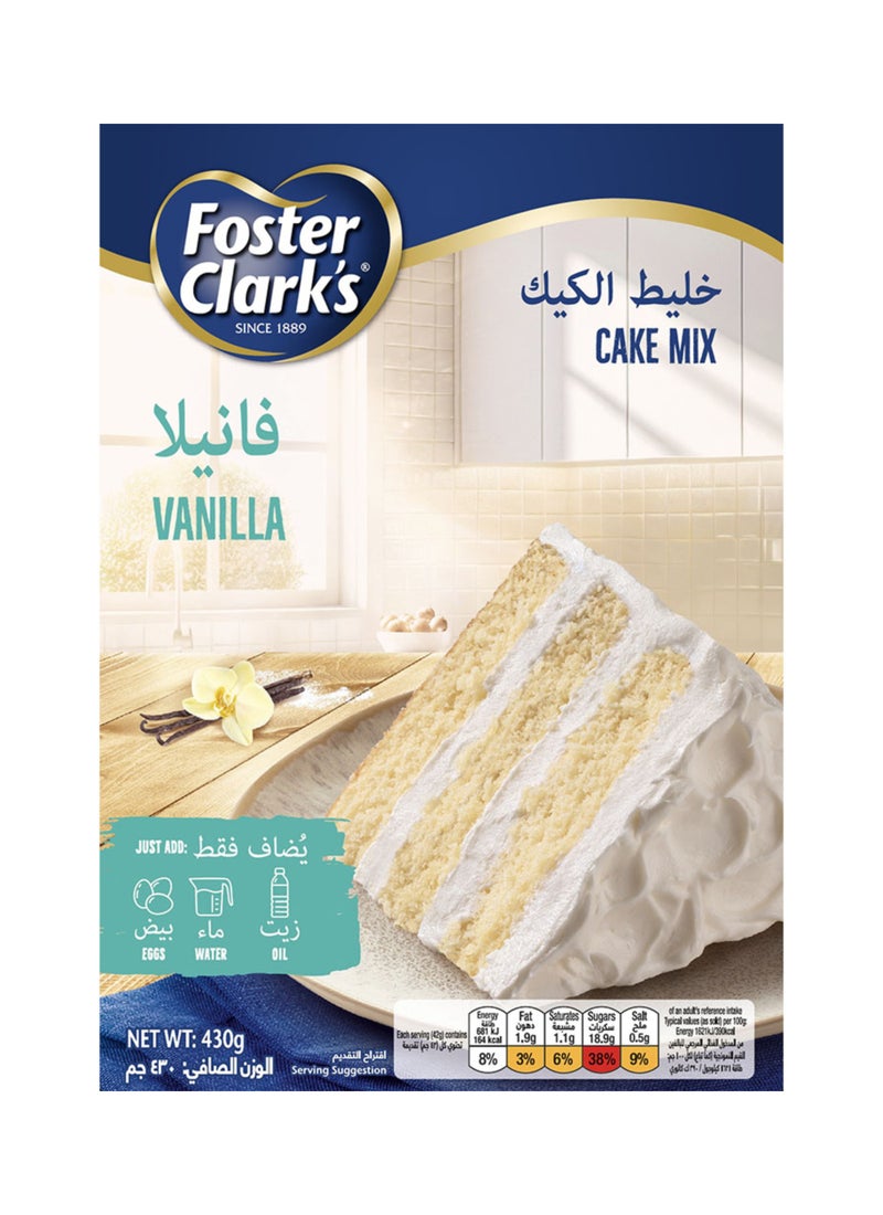 فوستر كلاركس خليط كيك الفانيليا - Image 1