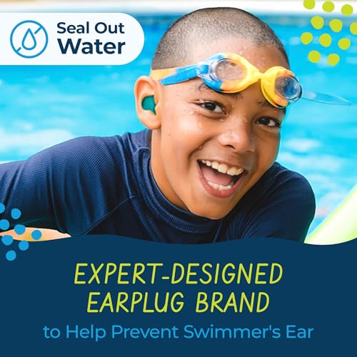 Putty Buddies Earvolution Floating Putty Buddies Ear Plugs for Swimming - Invented by an Ear Physician - Moldable, Premium, Silicone - Floats on Water - Waterproof - Made in The USA - 3 Pack - Blue/Red/Green - Image 4