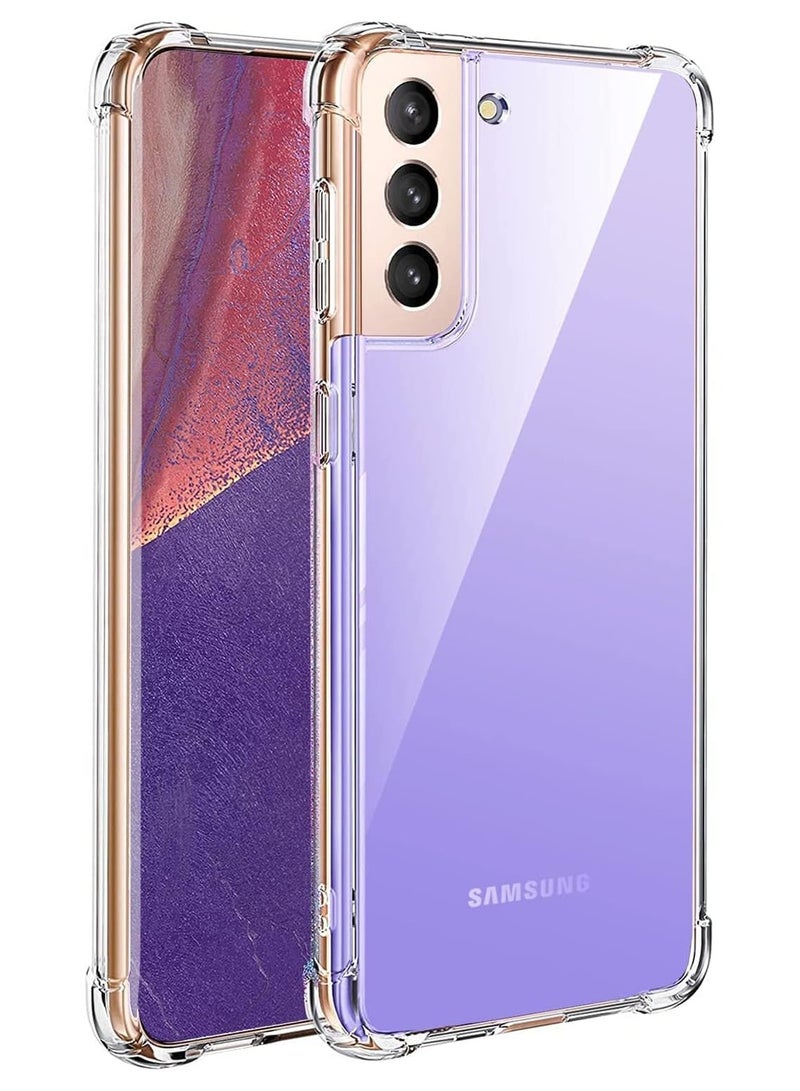 Bills Samsung S21 Premium TPU Protective Case - Clear Slim Cover with Reinforced Corners for Enhanced Shock Absorption - Image 2