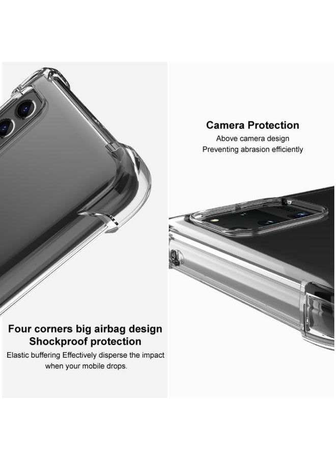Green Tiger - For OnePlus Nord CE 2 5G imak All-inclusive Shockproof Airbag TPU Case with Screen Protector(Transparent) - Image 1