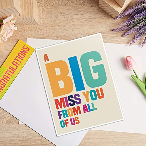 Goroar A Big Miss You Card, Big Huge Thinking of You Card, Extra Large Greeting Card - Image 5