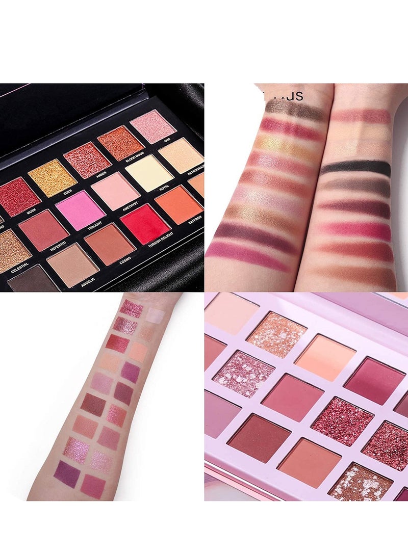 HUDA GIRL HUDA GIRL Beauty Rose Gold Remastered 36 Matte FinishesIncludes Black Eyeshadow - Image 2