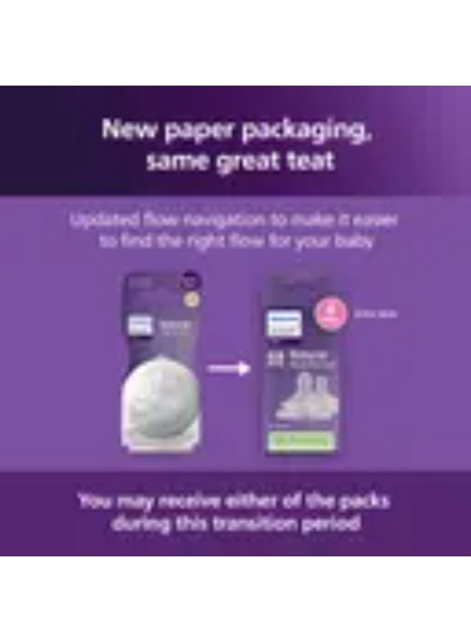 Avent Natural Response Teat - 2 Pack for Babies - Image 4