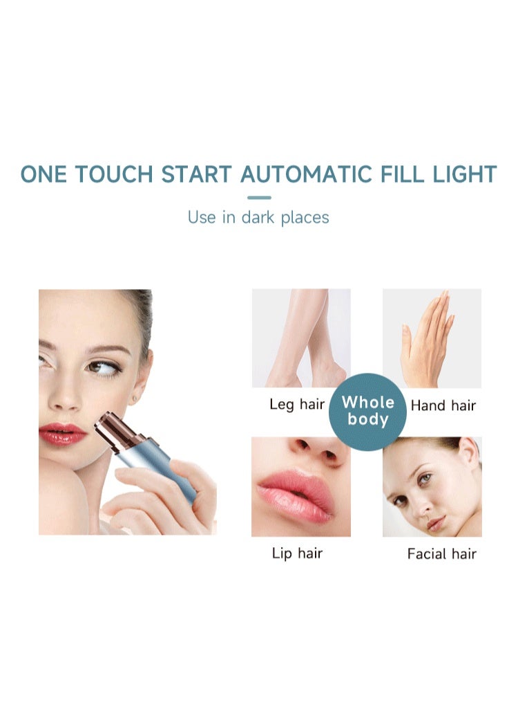 آلة تشذيب الحواجب الكهربائية | أداة تلقائية لتشكيل الحواجب للرجال والنساء | قلم حلاقة دقيق قابل للشحن | إزالة شعر سهلة بدون إيذاء البشرة - Image 3