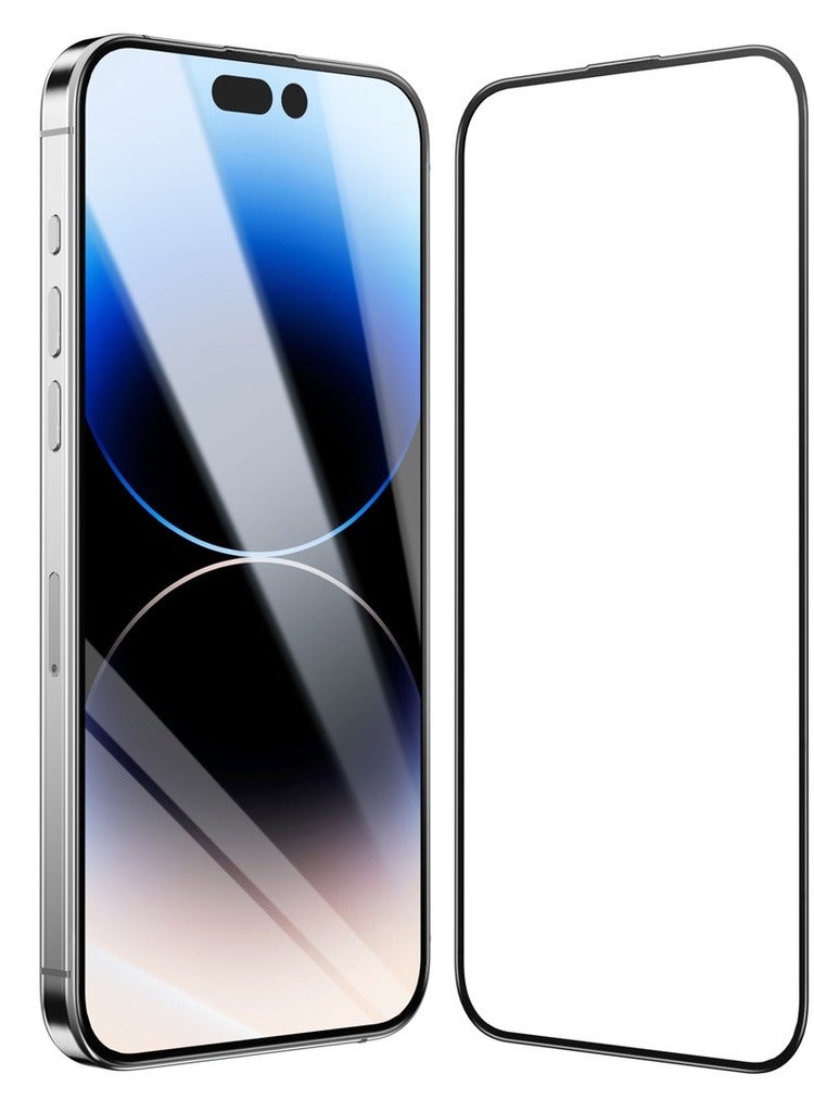 Green Lion 3D Pv-Pet Pro Full Curved Screen Protector for iPhone 15 Pro - Black - Image 2