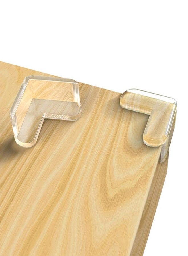 WENGTY Baby Safety High Resistant Adhesive Gel Table and Soft PVC Transparent Furniture and Sharp Corner Baby Safety Corner Edge Cushion Protector Guard for Dressing Table, Bed Corner, Dining Table. - Image 1