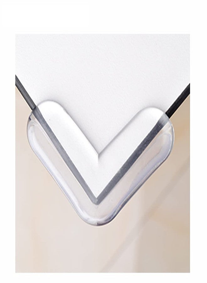 WENGTY Baby Safety High Resistant Adhesive Gel Table and Soft PVC Transparent Furniture and Sharp Corner Baby Safety Corner Edge Cushion Protector Guard for Dressing Table, Bed Corner, Dining Table. - Image 4