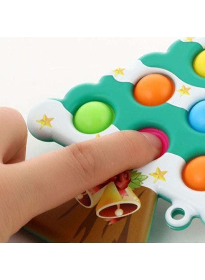 Finger Rotating Bubble Music Top Toy Rodent Pioneer Keychain Finger Press Vent Decompression Mini-Color:Random Color  - Image 3