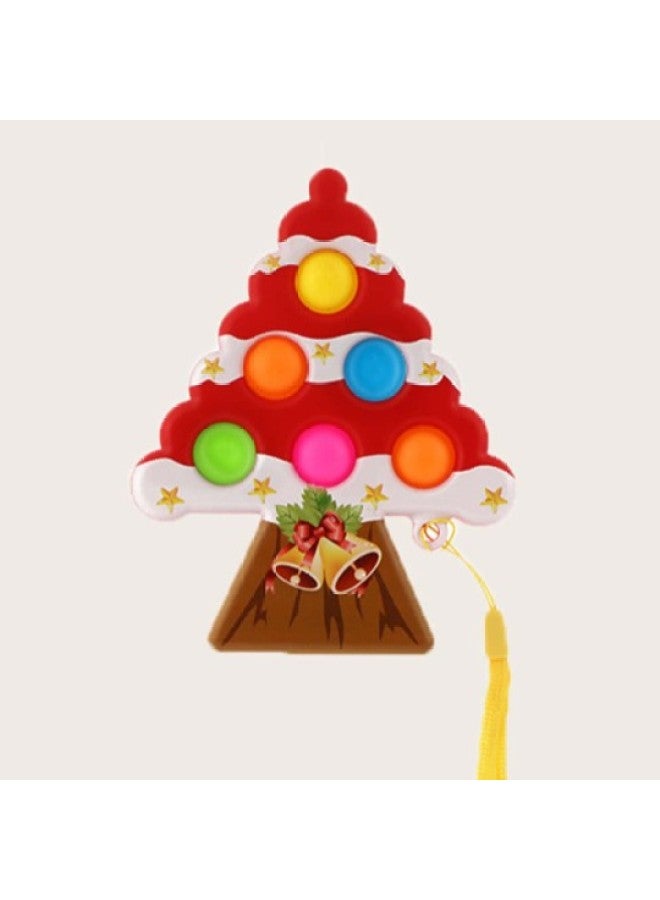 Finger Rotating Bubble Music Top Toy Rodent Pioneer Keychain Finger Press Vent Decompression Mini-Color:Random Color  - Image 4