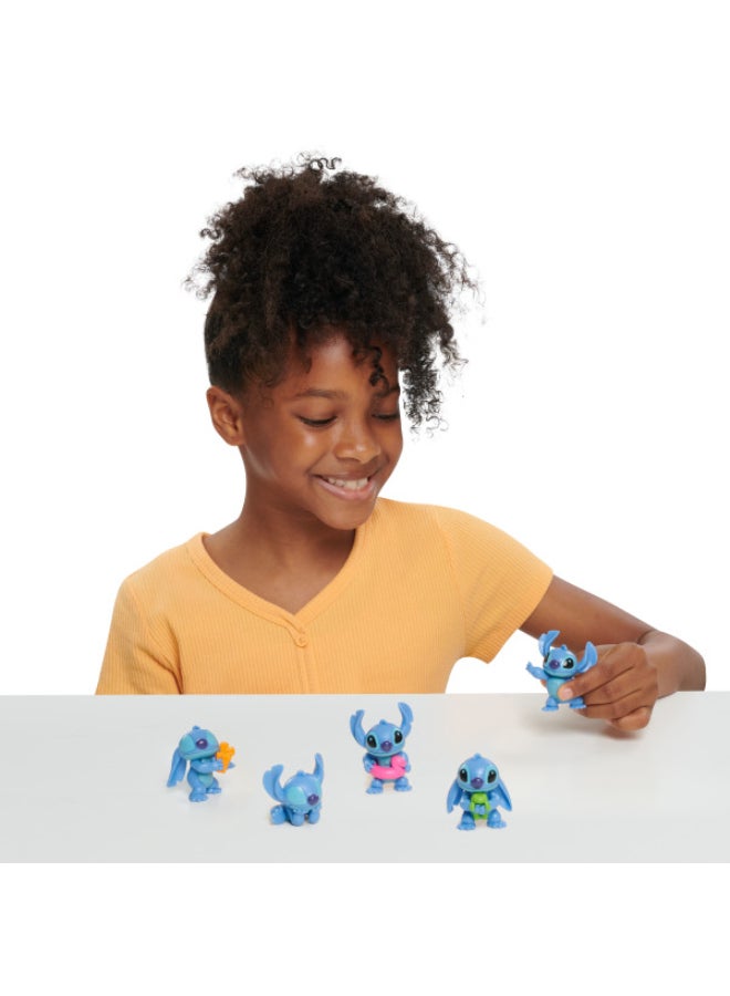 Stitch 5 Pack Collectible Mini Figure Set - Image 1