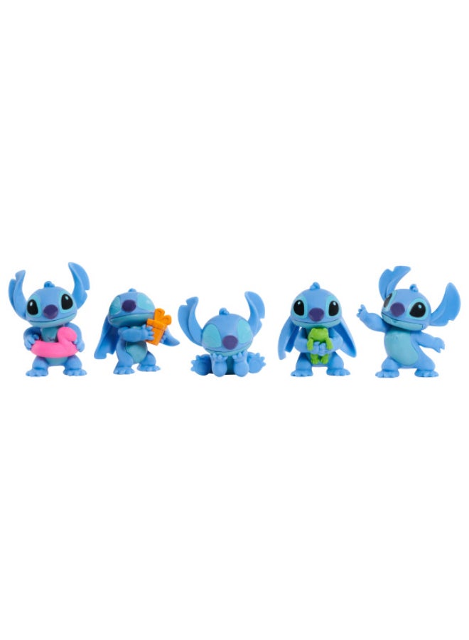 Stitch 5 Pack Collectible Mini Figure Set - Image 3