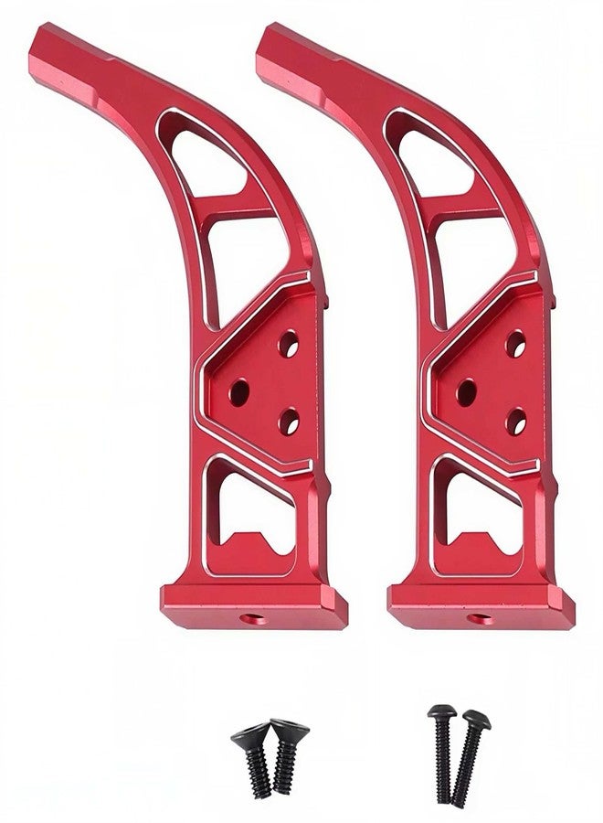 قطعة ترقية حامل الجناح الخلفي المصنوع من الألومنيوم ودعامة المشتت لسيارة ARRMA 1/7 Felony Infraction 6S BLX Limitless Roller، بديل لـ ARA320519 (أحمر) - Image 1
