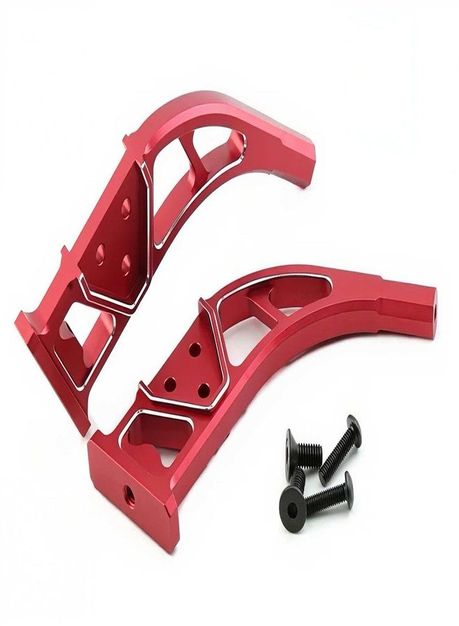 قطعة ترقية حامل الجناح الخلفي المصنوع من الألومنيوم ودعامة المشتت لسيارة ARRMA 1/7 Felony Infraction 6S BLX Limitless Roller، بديل لـ ARA320519 (أحمر) - Image 3