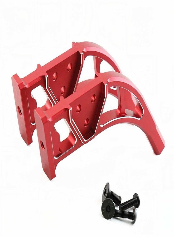 قطعة ترقية حامل الجناح الخلفي المصنوع من الألومنيوم ودعامة المشتت لسيارة ARRMA 1/7 Felony Infraction 6S BLX Limitless Roller، بديل لـ ARA320519 (أحمر) - Image 4