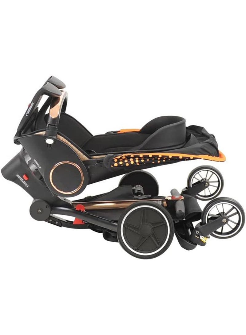 ليموس عربة أطفال قابلة للطي خفيفة الوزن قابلة للطي ذات اتجاهين مستلق للأطفال V9 - Image 3