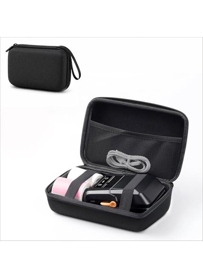 SUPVAN T50M PRO Nylon Hard Protective Travel Case, Waterproof Shockproof Scratch Resistant Carrying Case for External Hard Drive, Power Bank, Cell Phone, Cable, Cord - Image 1