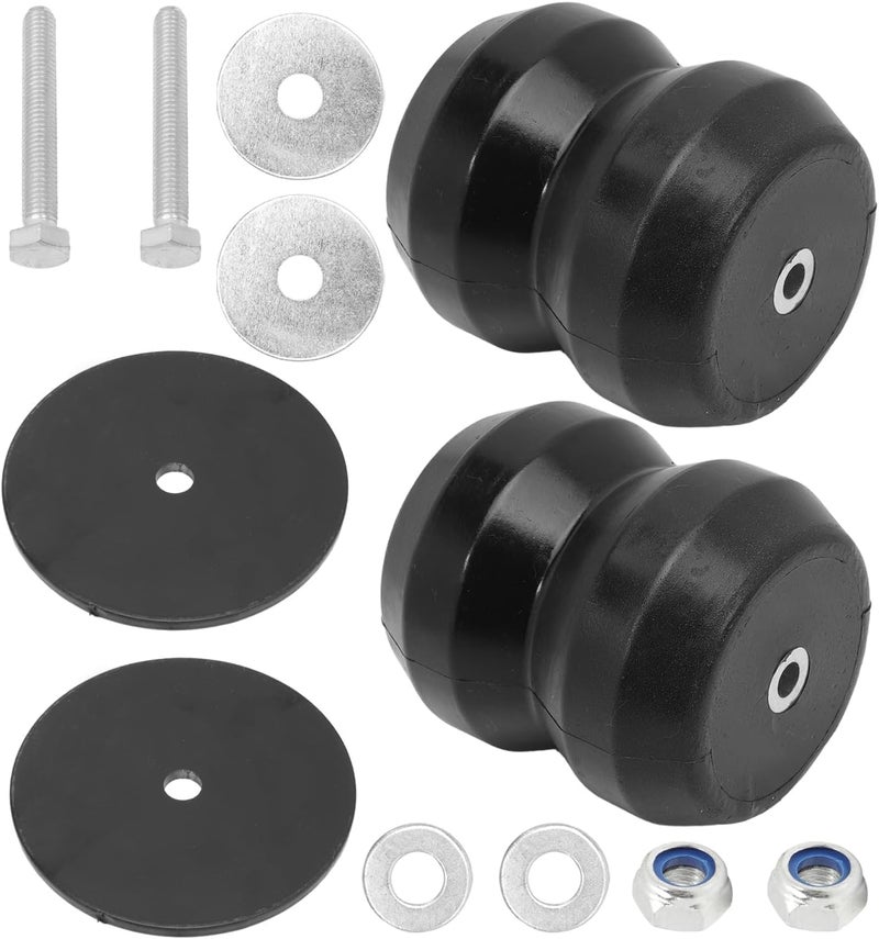 Taesayl Gmrck15s Suspension Rear Helper Springs Kit Compatible with Silverado 1500 Sierra 1500 Truck 1999-2021 - Image 2