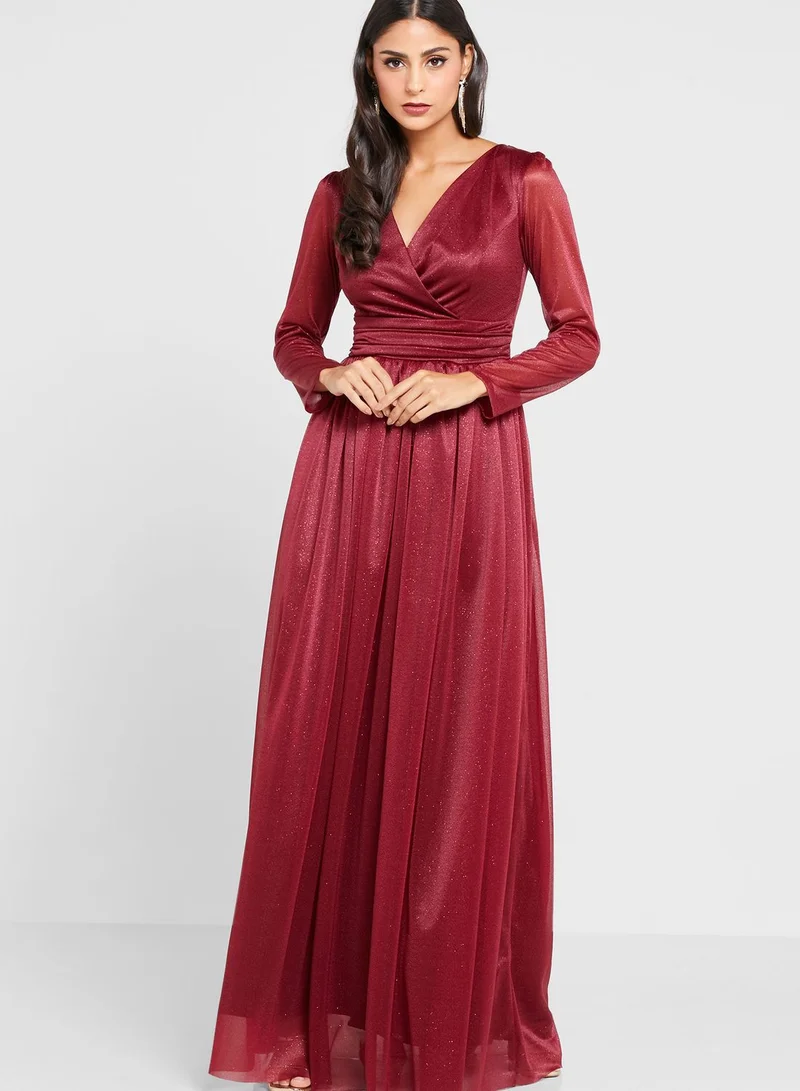 Khizana Shimmer A-Line Dress