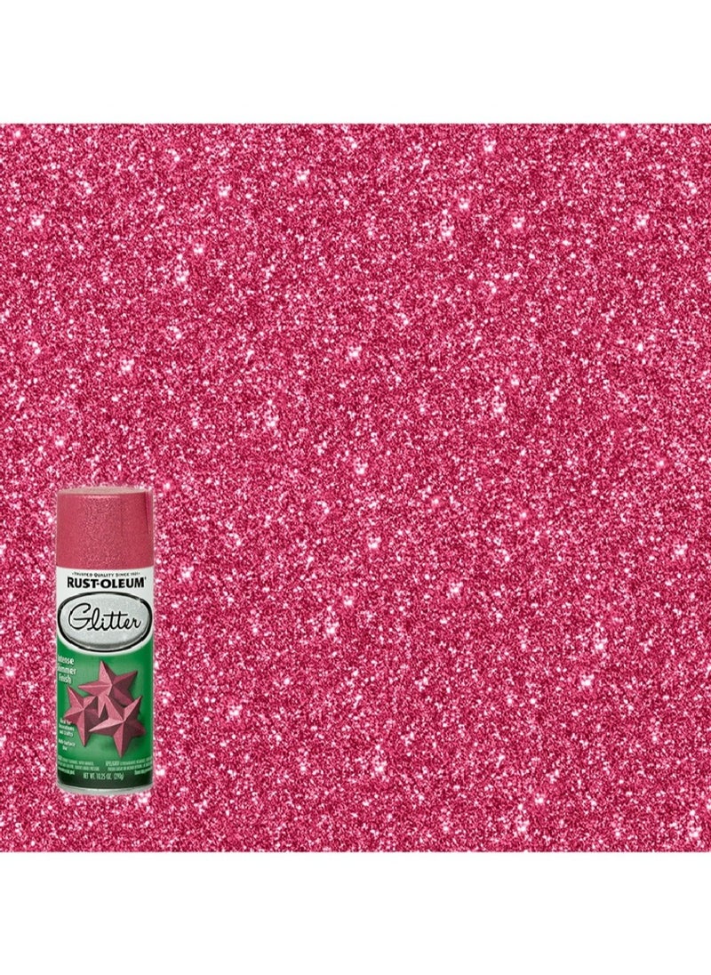 RUST-OLEUM Rust-oleum Spray Paint - 276287-10.25 Oz., Glitter Pink  - Image 2
