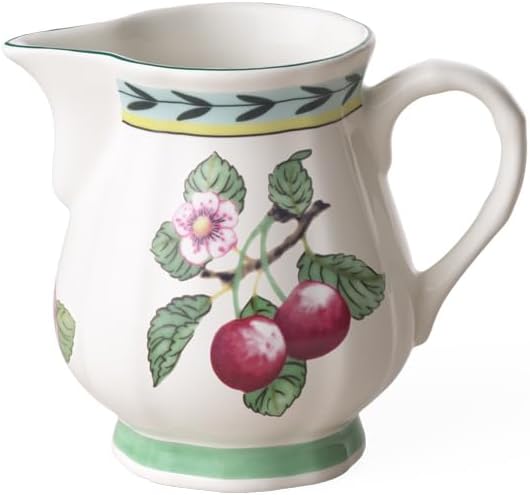Villeroy & Boch Villeroy  Boch French Garden Fleurence Milk Pitcher 85 oz Premium Porcelain WhiteMulticolored - Image 1