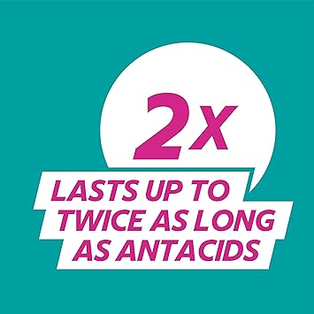 GAVISCON أقراص جافيسكون للحموضة وعسر الهضم - عمل مزدوج بنكهة النعناع - عبوة من 48 - Image 3