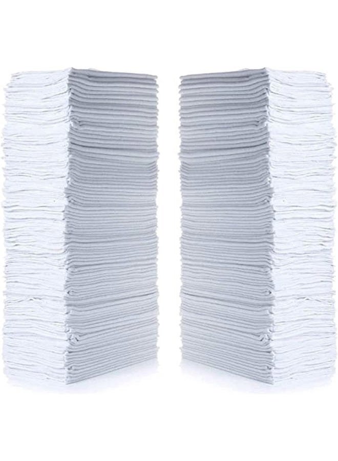 Simpli-Magic Simpli-Magic 79100 Shop Towels, 14"x12", Basic White, 50 Count  - Image 1