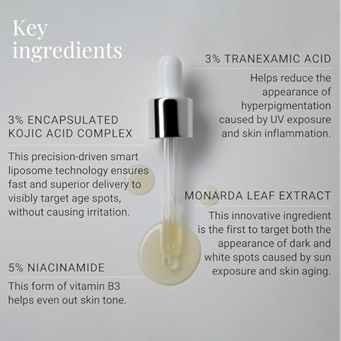 G.M. COLLIN Dark Spot Face Serum | Targets Stubborn Spots & Signs of Aging | Evens Skin Tone & Enhances Radiance | With Niacinamide & Licorice Extract - Image 4