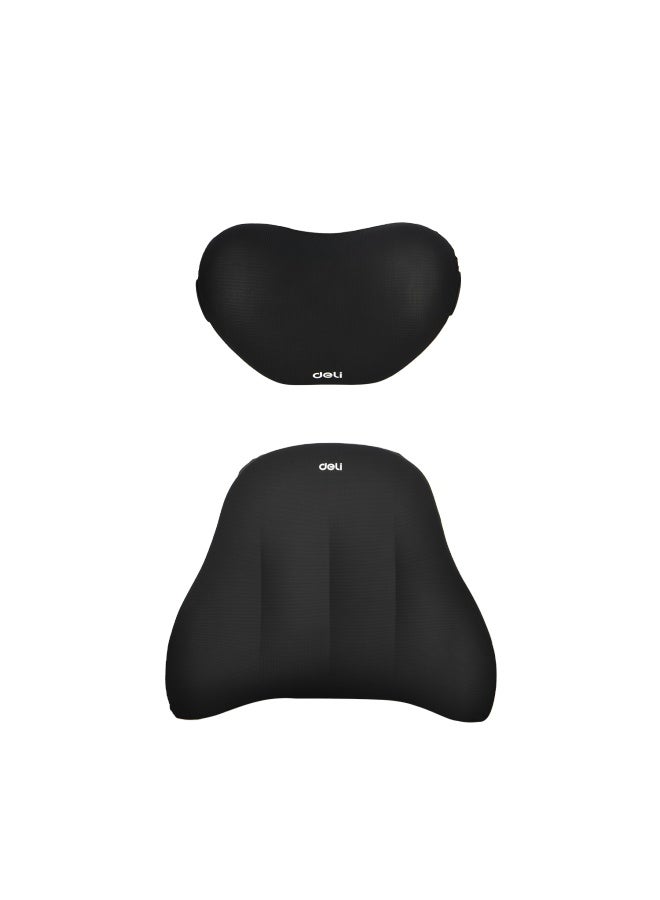 Deli Car Headrest Memory Foam Ergonomic Long-sitting Nap Pillow Neck Support Adjustable For Xiaomi, Tesla And Universal Use - Image 1