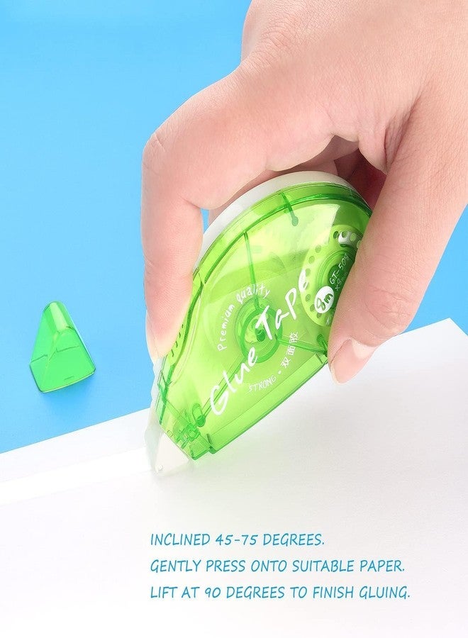 CLOSAL Double Sided Tape Roller || Adhesive Glue Tape for Crafts and Arts Projects, Photo Tape for Scrapbooking (Pack of 3) - Image 4