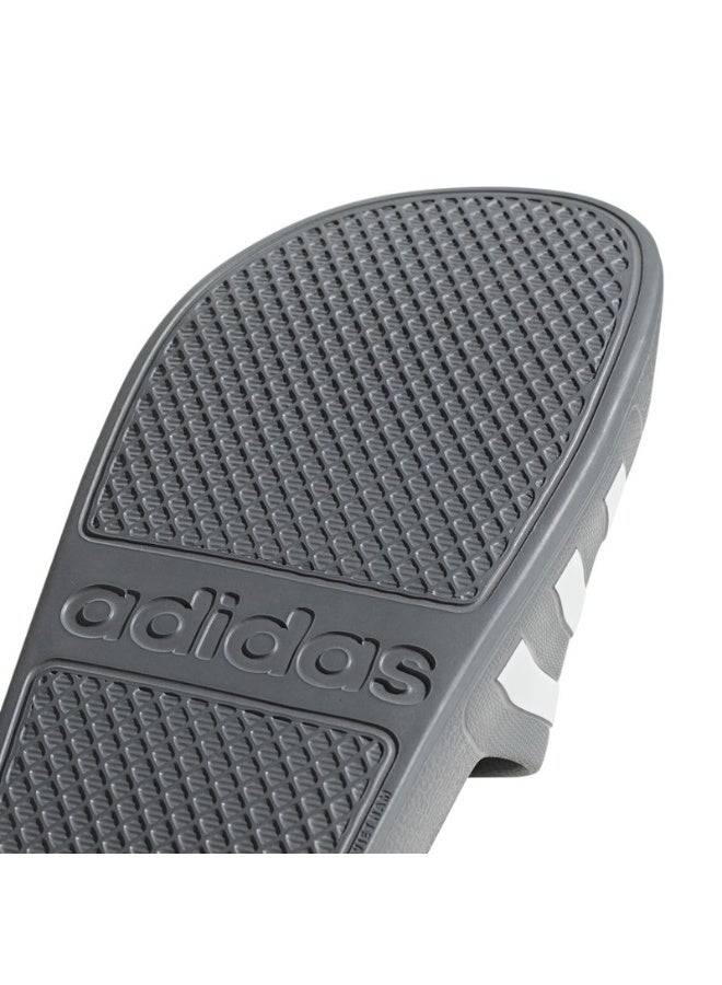 Adidas Adidas Adilette Aqua U Grey Sportswear Sandals/Slippers For Unisex  - Image 1